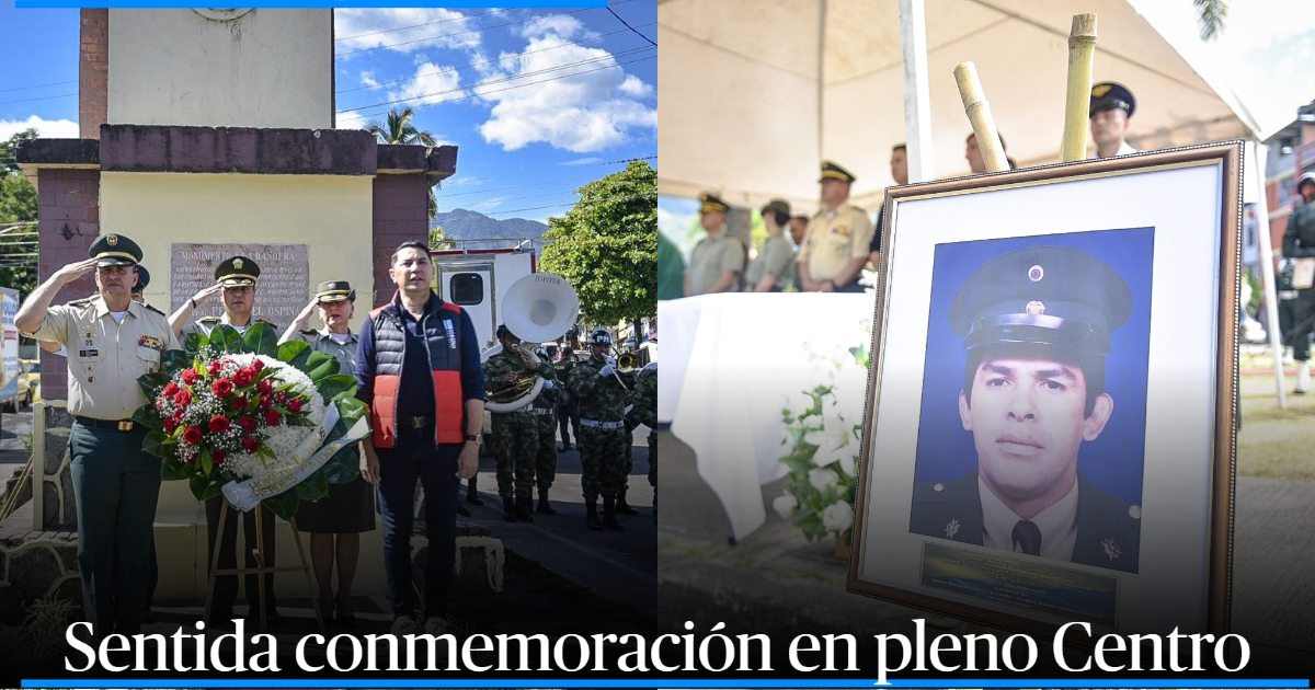 Por primera vez Alcaldía de Ibagué rindió homenaje a los héroes caídos